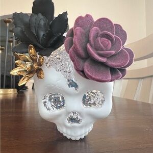 Bath and Bodyworks Succulent Skull Nightlight Wallflowers Fragran…